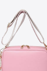 BEAUTIFUL I AM PU Leather Tassel Crossbody Bag