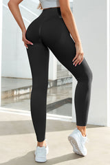 BEAUTIFUL I AM Wide Waistband Sports Active Wear Leggings