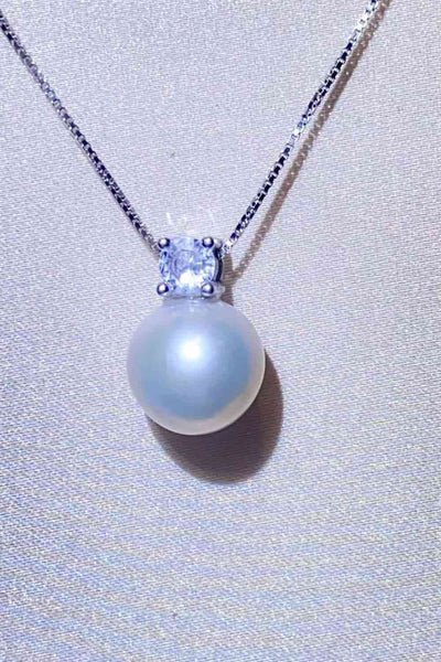 BEAUTIFUL I AM Freshwater Pearl Jewelry 925 Sterling Silver Necklace