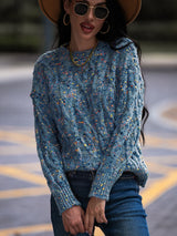 BEAUTIFUL I AM Cable-Knit Round Neck Sweater