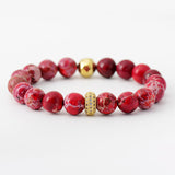 BEAUTIFUL I AM Natural Stone Beaded Jewelry Bracelet