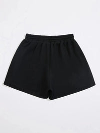 BEAUTIFUL I AM Drawstring Waist Shorts