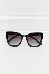 BEAUTIFUL I AM Cat Eye Full Rim Polycarbonate Sunglasses