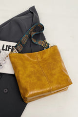 BEAUTIFUL I AM PU Leather Shoulder Bag