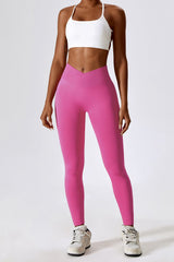 BEAUTIFUL I AM Slim Fit Wide Waistband Sports Leggings Active Wear