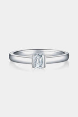 BEAUTIFUL I AM Moissanite 925 Sterling Silver Jewelry Solitaire Ring