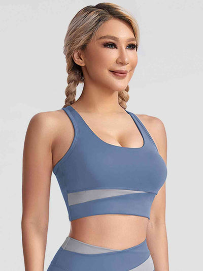 BEAUTIFUL I AM Racerback Sports Bra