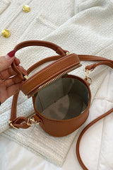 BEAUTIFUL I AM PU Leather Crossbody Bag