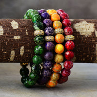 BEAUTIFUL I AM Natural Stone Beaded Jewelry Bracelet