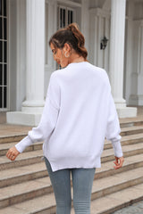 BEAUTIFUL I AM Round Neck Long Sleeve Sweater