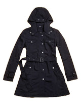 BEAUTIFUL I AM Full Size Hooded Jacket with Detachable Liner (Three-Way Wear)