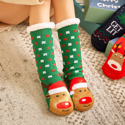 BEAUTIFUL I AM Cozy Christmas Socks