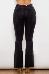 BEAUTIFUL I AM Buttoned Flare Jeans