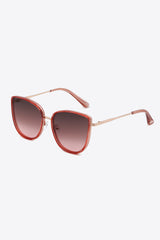 BEAUTIFUL I AM Full Rim Metal-Plastic Hybrid Frame Sunglasses