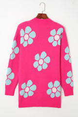 BEAUTIFUL I AM Floral Button-Up V-Neck Cardigan