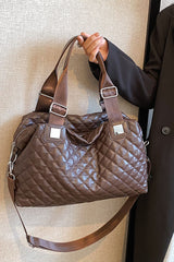 BEAUTIFUL I AM PU Leather Hand Bag