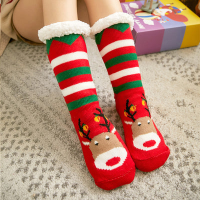 BEAUTIFUL I AM Cozy Christmas Socks