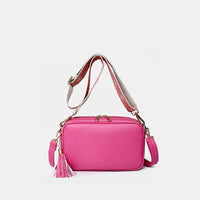 BEAUTIFUL I AM Tassel PU Leather Crossbody Bag