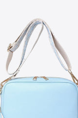 BEAUTIFUL I AM PU Leather Tassel Crossbody Bag