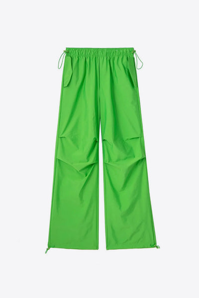 BEAUTIFUL I AM Drawstring Waist Pants with Pockets