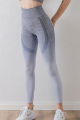 BEAUTIFUL I AM Gradient High Waist Sports Leggings Active Wear