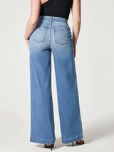 BEAUTIFUL I AM Wide Leg Long Jeans