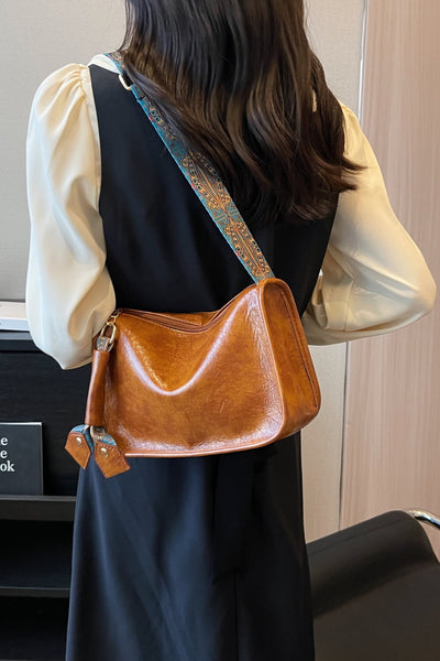 BEAUTIFUL I AM PU Leather Shoulder Bag