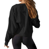 BEAUTIFUL I AM Round Neck Drop Shoulder Long Sleeve Sweatshirt