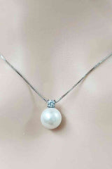 BEAUTIFUL I AM Freshwater Pearl Jewelry 925 Sterling Silver Necklace