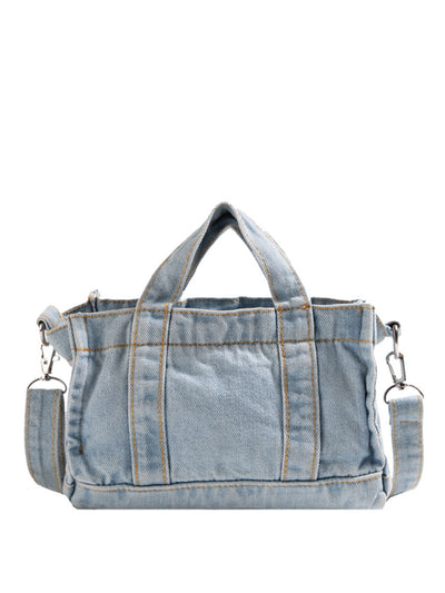 BEAUTIFUL I AM Denim Shoulder Bag