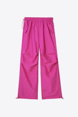 BEAUTIFUL I AM Drawstring Waist Pants with Pockets