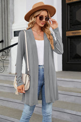 BEAUTIFUL I AM Long Sleeve Open Front Cardigan