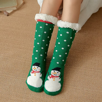 BEAUTIFUL I AM Cozy Christmas Socks