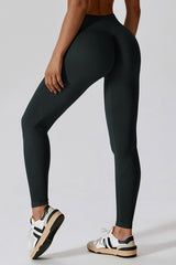 BEAUTIFUL I AM Wide Waistband Slim Fit Long Sports Leggings Active Wear