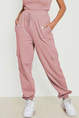 BEAUTIFUL I AM Drawstring Joggers with Pockets