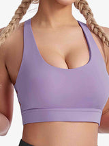 BEAUTIFUL I AM Cutout Sports Bra