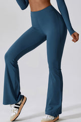 BEAUTIFUL I AM Slim Fit High Waist Long Sports Pants Active Wear