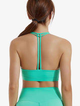 BEAUTIFUL I AM T-Back Sports Bra