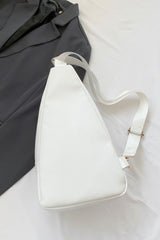 BEAUTIFUL I AM PU Leather Sling Bag