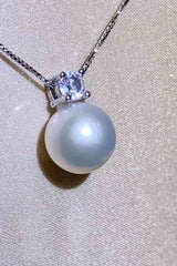 BEAUTIFUL I AM Freshwater Pearl Jewelry 925 Sterling Silver Necklace