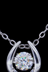 BEAUTIFUL I AM Moissanite Jewelry Zircon Pendant Necklace