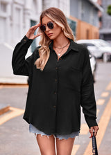 BEAUTIFUL I AM Textured Dropped Shoulder Longline Shirt