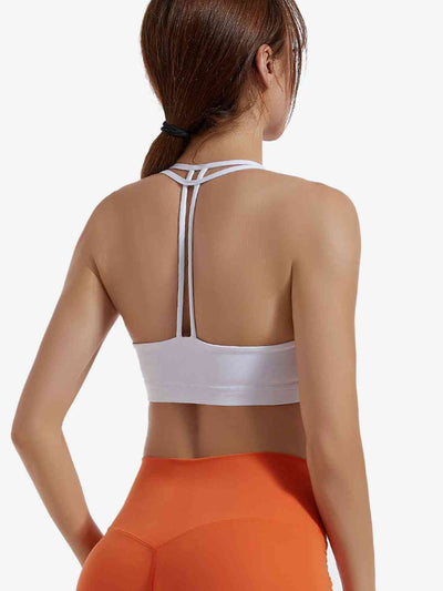 BEAUTIFUL I AM T-Back Sports Bra