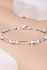 BEAUTIFUL I AM 1.8 Carat Moissanite Jewelry 925 Sterling Silver Bracelet