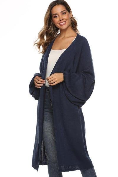 BEAUTIFUL I AM Long Sleeve Open Front Cardigan