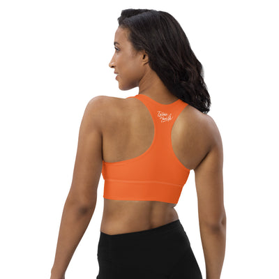 EG3BEATS MERCH LIFE Womens Longline Sports Bra