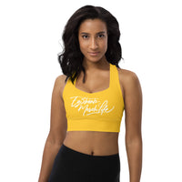 EG3BEATS MERCH LIFE Womens Longline Sports Bra