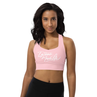 EG3BEATS MERCH LIFE Womens Longline Sports Bra