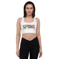 BEAUTIFUL I AM SPRING Longline Sports Bra