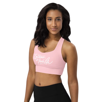 EG3BEATS MERCH LIFE Womens Longline Sports Bra